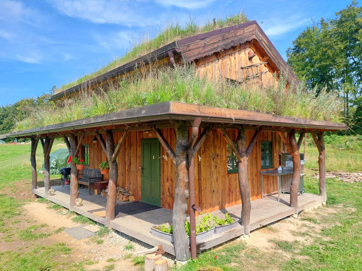 Chalet Boruvka - Biofarma Na Samote V Lesich Benesov  Екстер'єр фото